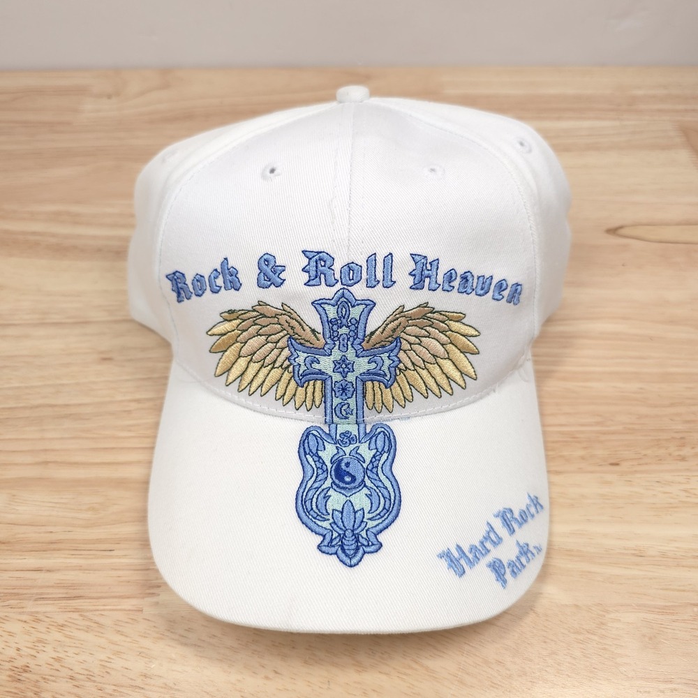 Hard Rock Cafe Rock & Roll Heaven Y2K Hat Cap NOS from Defunct Park RARE w/ Tags